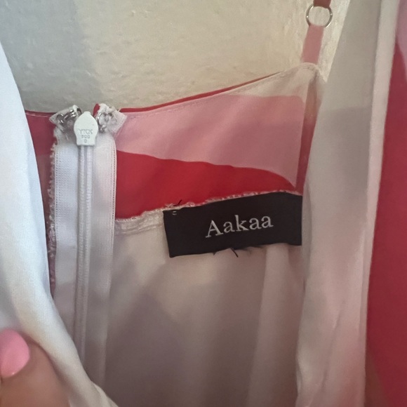 Aakaa Striped Mini Dress - Picture 5 of 8